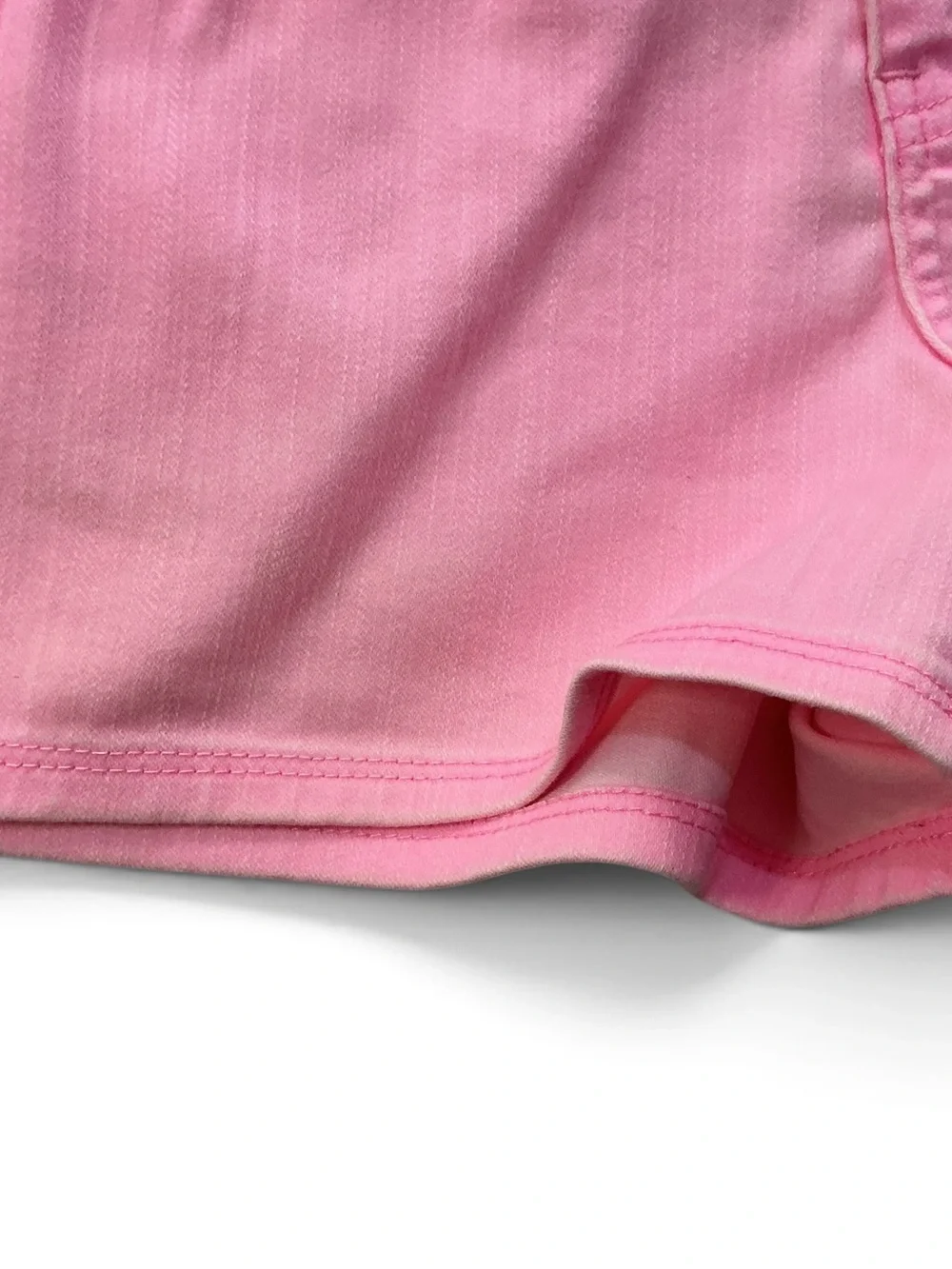 Girls Justice Stretch Denim Twill 5 pocket Low Rise Shorts in Barbie Pink-Sz14.5